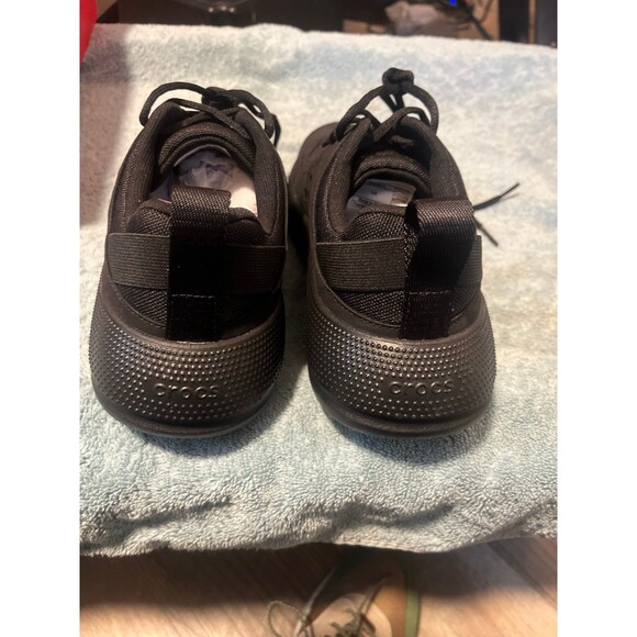Black croc shoes main image 7